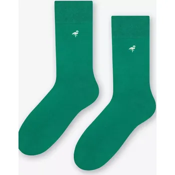 Pánské ponožky Pánské ponožky MORE 051 C.ZELENÁ/LOGO 39-42