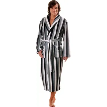 Pánský župan Pánský župan Adam 2130 pruhovaný - Vestis XL