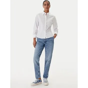 Pánská košile Guess Jeans Košile W6RH66 WH7P1 Bílá Regular Fit L