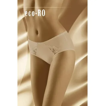 Dámské spodní prádlo Dámské kalhotky ECO-RO - WOLBAR bílá L