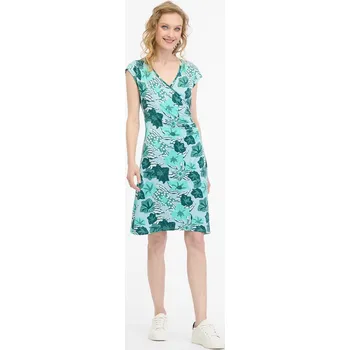 Dámské šaty RAGWEAR šaty - Crupi Print Aqua (2035) velikost: L