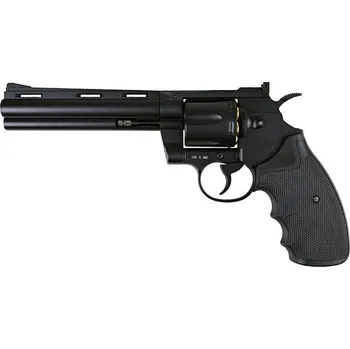 Airsoftová zbraň Airsoftový revolver model 357 6" - CO2, GNB, KWC