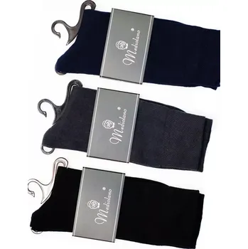 Pánské ponožky Pánské ponožky MEDIOLANO tmavě modrá 43-46