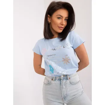 Dámská košile Halenka RV BZ 9619.27X světle modrá L/XL