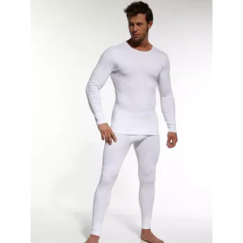 Pánské termo spodky Pánské podvlékací kalhoty Cornette Authentic 4-5XL Černá 4XL