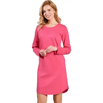 Dámská noční košile Dámská noční košilka 3223 Daphne - TARO malinová S