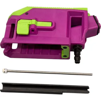 CTM TAC CTM 90° HPA adaptér pro AAP-01 a G-series na zásobníky AEG M4 - Fialová / zelená