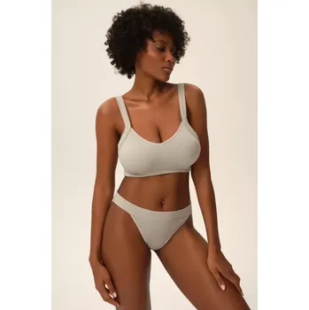 Dámské spodní prádlo DÁMSKÉ KALHOTKY 42313 AW24 šedá L