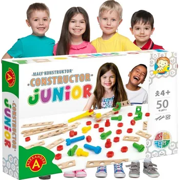 ostatní stavebnice Sada Stavebnice Kovové Konstruktor Junior HRAČKY