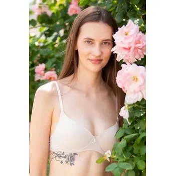 Dívčí oblečení TEENAGERSKÁ PODPRSENKA TBM 122 BÉŽOVÁ Béžová 70CC