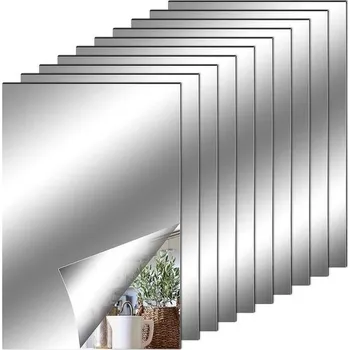 Zrcadlo Samolepicí zrcadla Leikedun 10 ks