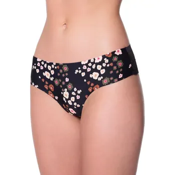 Dámské spodní prádlo Dámská tanga Peggy - JULIMEX Hnědá XL