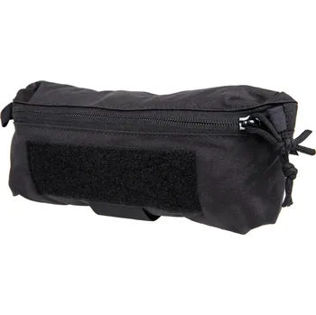 Závěsná taktická kapsa / sumka na suchý zip - černá, Wosport