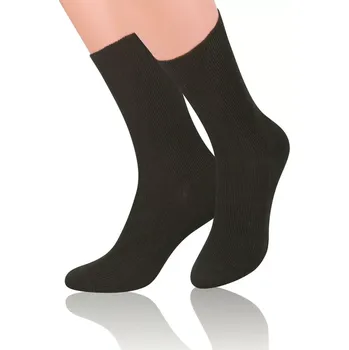 Pánské oblečení Netlačící ponožky 018 Hnědá 35-38