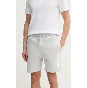 Kraťasy Alpha Industries Alpha PP Short 146365 šedá 09X, vel. XL