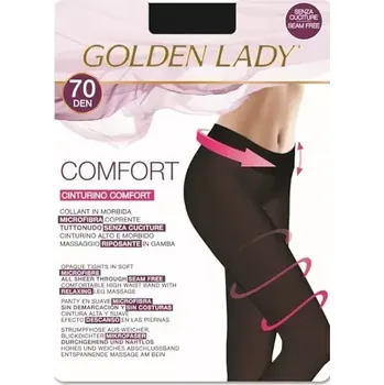 Dámská móda Dámské punčochové kalhoty Golden Lady Comfort 70 den nero/černá 2-S
