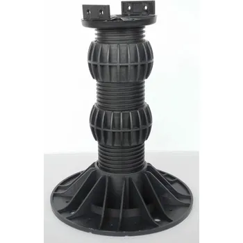 Terasové prkno Dakota Podstavec PRAKTIK M DEDEB 246-286 mm s příchytkami k roštu podstavec výškově stavitelný, terasy