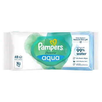 Dětská kosmetika Pampers Harmonie Aqua Plastic Free