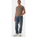 Tommy Jeans T-Shirt DM0DM20363 Béžová Slim Fit M