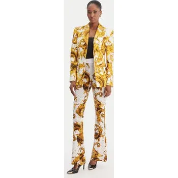 Versace Jeans Couture Legíny 80HAC107 JS533 Bílá Flare Fit 40