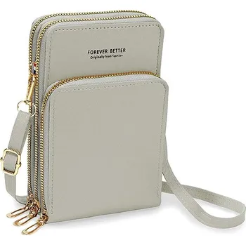 Kabelka Kufryplus Kabelka na mobil PB562 šedá