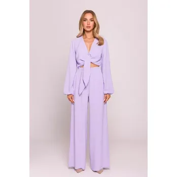 M862 Široké kalhoty - fialové EU M