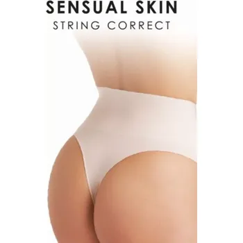 Kalhotky KALHOTKY - STRING CORRECT SENSUAL SKIN SVĚTLÁ NAHOTA 2 M