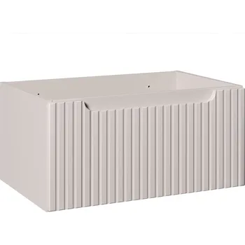 Policová skříň Závěsná skříňka pod umyvadlo Nova Cashmere 82-60-40-1S kašmírová