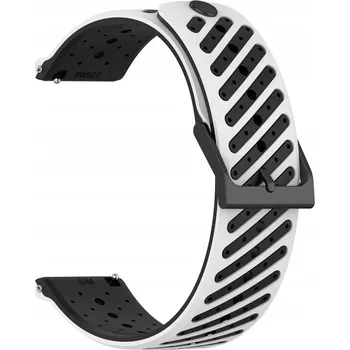 Řemínek na hodinky Univerzální bílý řemínek RZAKcesoria 22 mm