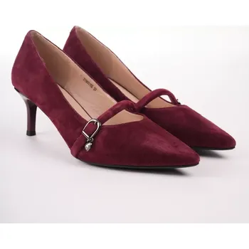 Dámské lodičky EPICA dámské lodičky vínové s ozdobným detailem