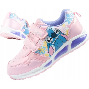 Chlapecké tenisky Dětská sportovní obuv sneakersy Leomil vel. 31 Stitch lehké na suchý zip s LED