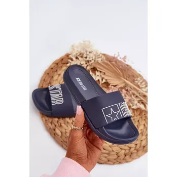 Dívčí oblečení Dětské žabky BIG STAR NN374521 modré 32