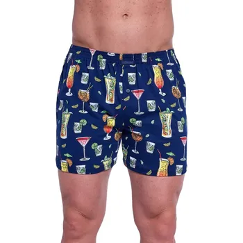 Pánské spodní prádlo Pánské trenýrky 011/168 Classic plus - CORNETTE tmavě modrá 4XL