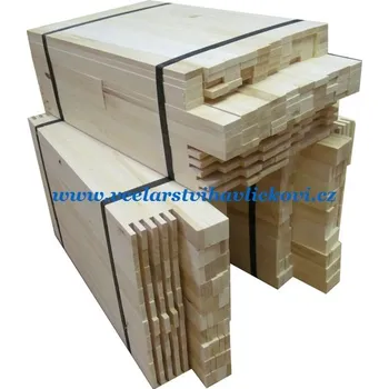 Rámkové přířezy 39x24 lipové balení (50ks) (Včelařské rámečky a jejich příprava)