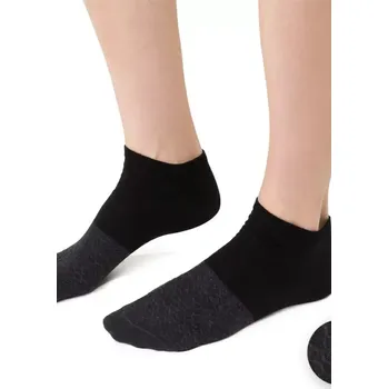 Pánské oblečení DÁMSKÉ LETNÍ PONOŽKY 114 černá 35-37