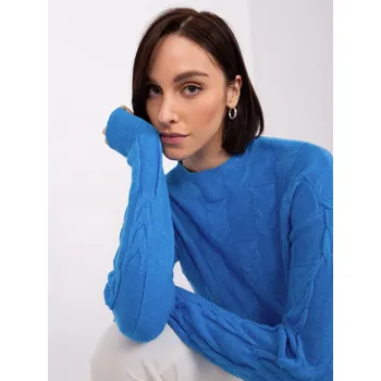 Dámský svetr Přepínač AT SW 2340.10 modrých jedna velikost