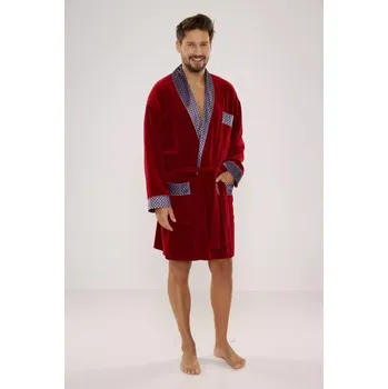 Pánský župan Pánský župan BONJOUR 772 - DE LAFENSE granát M