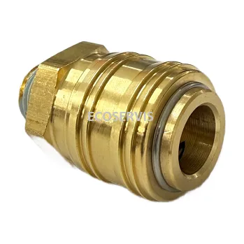 Profesionální čistič na koberec SANTOEMMA Rychlospojka samice mosazná M.1/4 687-PE