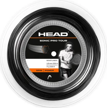 Tenis Tenisový výplet Head Sonic Pro Tour Black Reel (200 m) 1,25 mm
