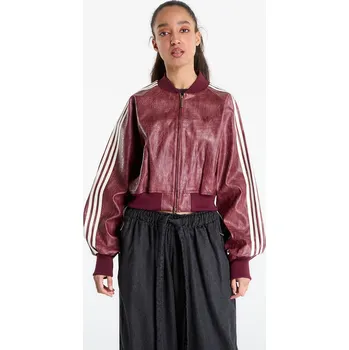 Pánská bunda Bunda adidas Sst Plthr Jkt Maroon L