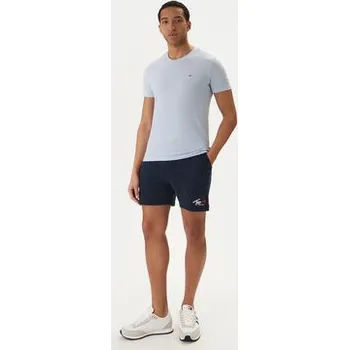 Pánské kraťasy Tommy Jeans Sportovní kraťasy Signature DM0DM23017 Tmavomodrá Regular Fit L