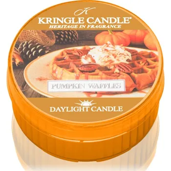Svíčka Kringle Candle Pumpkin Waffles čajová svíčka 42 g