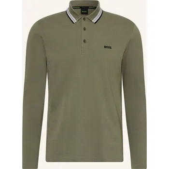 Pánské oblečení Boss Pánská Polokošile Z Piké Plisy Regular Fit, khaki, L