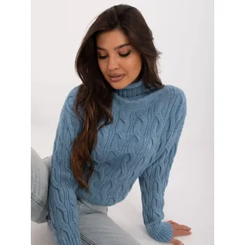 Dámský svetr Jumper AT SW 23445.00 modrý jedna velikost