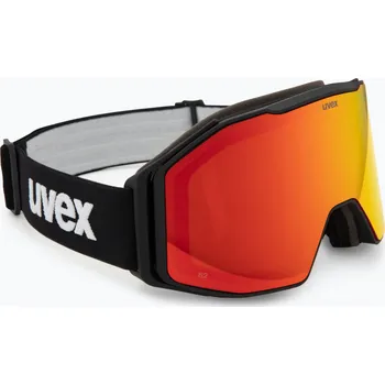 Lyžařské brýle UVEX Gravity FM matte black/mirror red/orange/clear