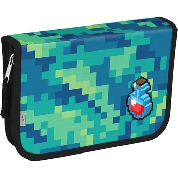 Dětské zboží Školní penál jednopatrový Pixel Quest