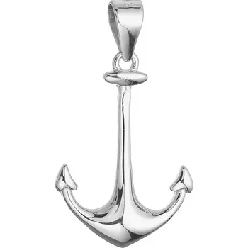 Přívěsek Stříbrný přívěsek kotva 64052