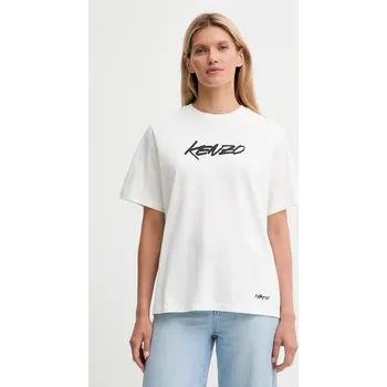 Pánské tričko Bavlněné tričko Kenzo Kenzo x Futura FF62TS5544SG bílá 00X, vel. L