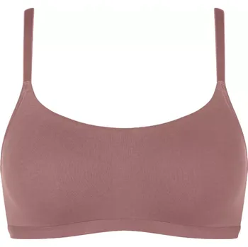 Dámský top GO Daily Cotton Top - BROWN - sv. hnědý 1141 - SLOGGI BROWN S