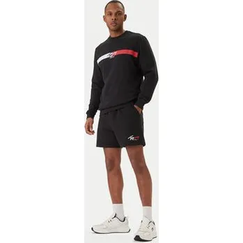 Tommy Jeans Sportovní kraťasy Signature DM0DM23017 Černá Regular Fit L